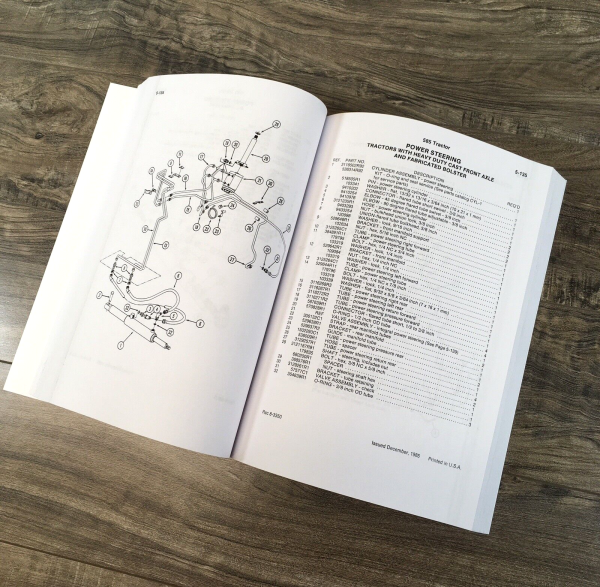 Case IH 585 Tractor Parts Manual Catalog Book Assembly Schematic Exploded Views - Image 6