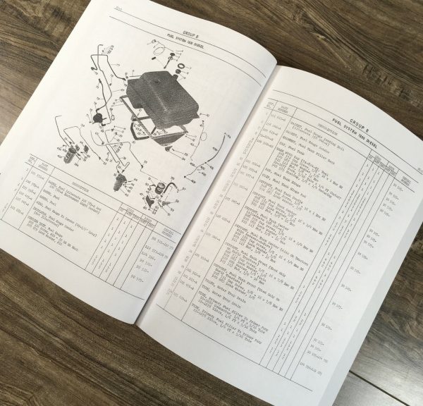 Oliver 1800 1900 Tractor Parts Manual Catalog Book Assembly Schematic Thick Book - Image 2