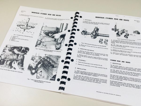 International U-164 U164 Power Unit 4 Cylinder Gas Engine Service Manual - Image 3