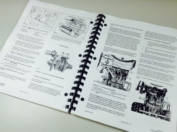 Allis Chalmers 5040 Diesel Tractor Service Repair Manual Technical Shop Book - Image 6