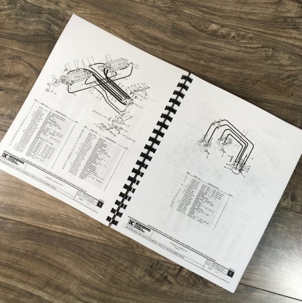 Koehring 4460 4465 4470 4475 Hydraulic Excavator Parts Manual Catalog Assembly - Image 3