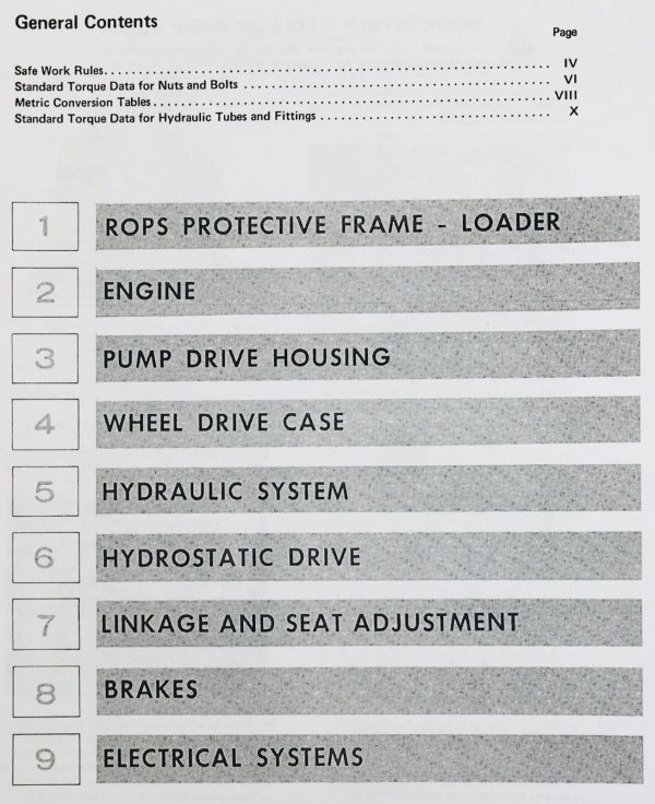 International 4136 4140 4150 4155 Skid Steer Loader Service Repair Manual Ih - Image 2