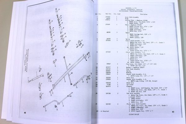 Sperry New Holland L-35 Skid Steer Loader Parts Catalog Manual Exploded Views - Image 8