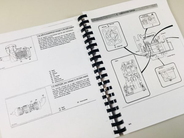 Kubota B7200Hst B7200Hste B7200Hstd Tractor Service Parts Operators Manual Set - Image 4