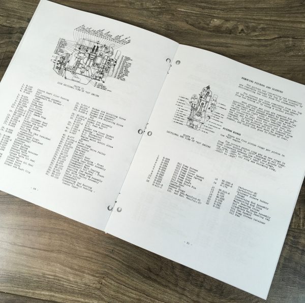 Oliver 60 Row Crop Tractor Operators Manual Owners Book Maintenance Adjustments - Image 8