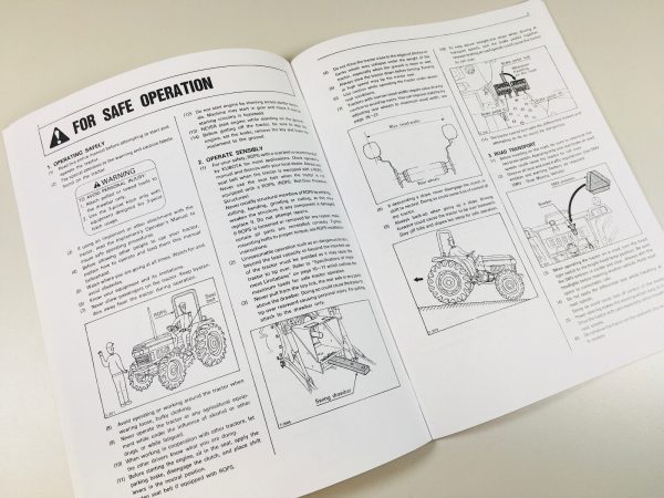 Kubota L3750 L4150 Operators Owners Manual Diesel Maintenance Specifications - Image 3