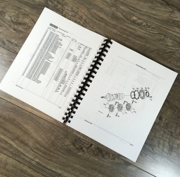 Kubota B1550D Tractor Parts Assembly Manual Catalog Exploded Views Numbers - Image 4