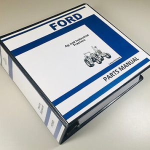 Ford 3900 Rice 3900R Tractor Parts Manual Catalog
