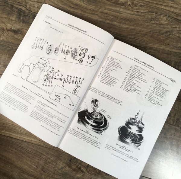 International TD-20B Crawler Tractor Service Manual Set Repair Shop Repair Book - Image 11