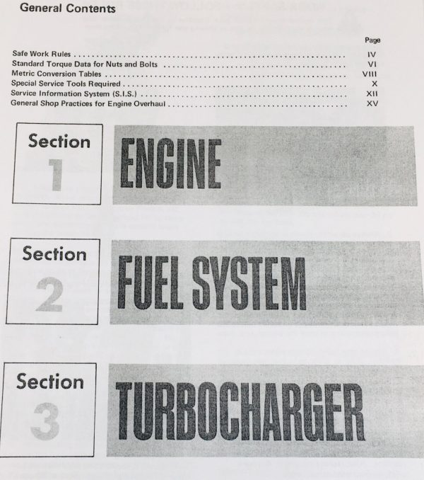 International 3400A Diesel Tractor Service Manual Set Shop Book Workshop D-179 - Image 5