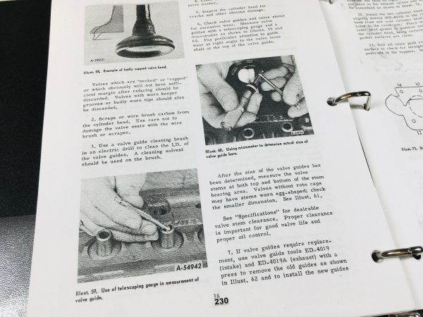 International 606 2606 Tractor Service Repair Manual Parts Catalog Shop Set - Image 9