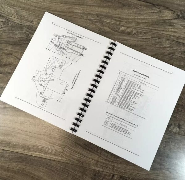 McCormick Deering Farmall F-20 Tractor Service Parts Manual Set Repair Catalog - Image 11