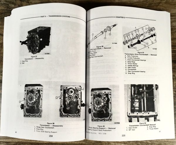 Ford 1110 1210 Tractor Service Manual Repair Shop Technical Workshop Overhaul - Image 4