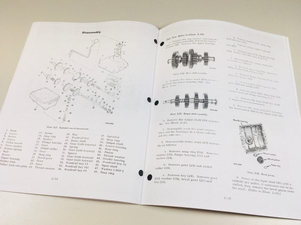 International Harvester Cub Cadet 60 Riding Mower Garden Service Repair Manual - Image 5