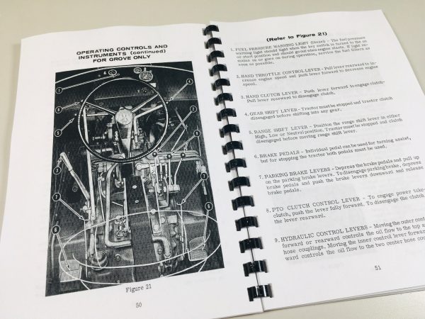 Case 841 842 843 Tractor Operators Owners Manual Book S/N 822900-Up - Image 7