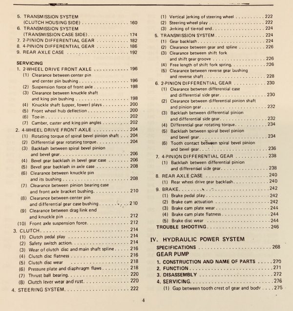 Kubota L185Dt L245Dt L295Dt Tractor Service Manual Repair Shop Book Workshop - Image 3