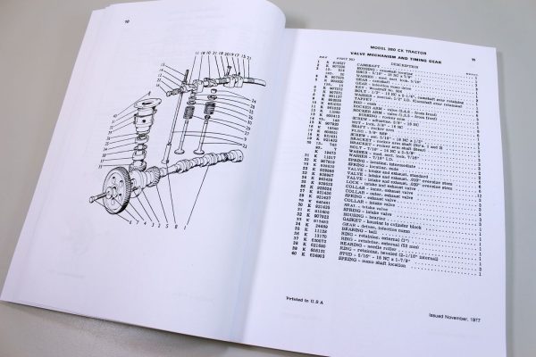 Case 380Ck General Purpose Low Center Gravity Tractor Parts Catalog Manual B1273 - Image 5