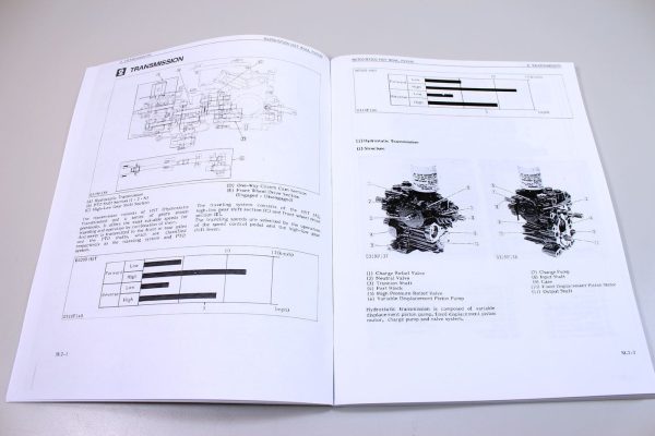 Kubota B6200Hst B7200Hst Tractor Hydro Transmission Service Repair Manual - Image 3