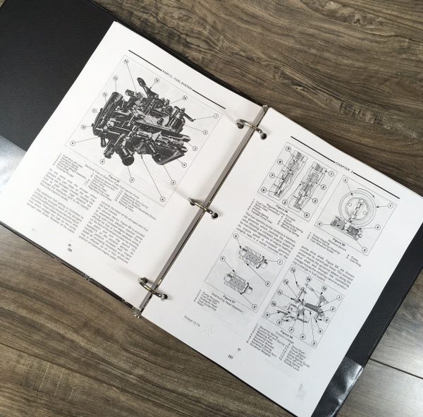 Ford H-48 Excavator Service Manual Repair Shop Technical Book Workshop Track Hoe - Image 6