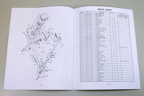 Kubota L225Dt Tractor Operators Owners/Parts Manual Diesel 3Cyl 4Wd D1100-A - Image 9