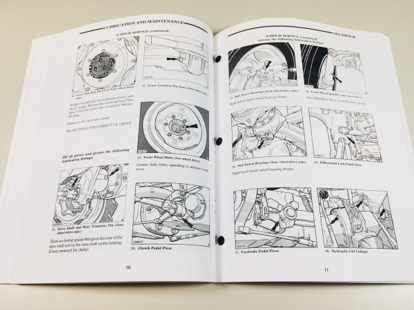 Ford 2910 3910 4110 4610 Tractor Owner Operators Manual Book Maintenance Lube - Image 5