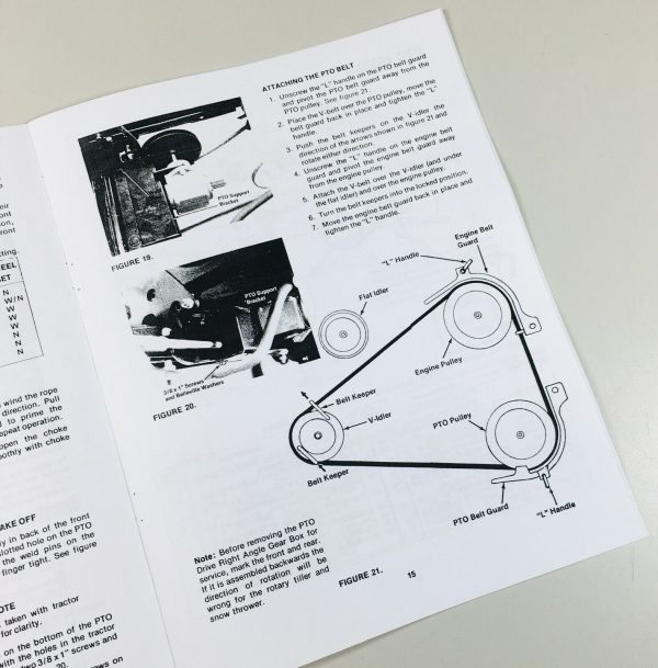 Yard-Man 11 & 16 Hp Garden Tractor Operators Owners Parts List Assembly Manual - Image 5