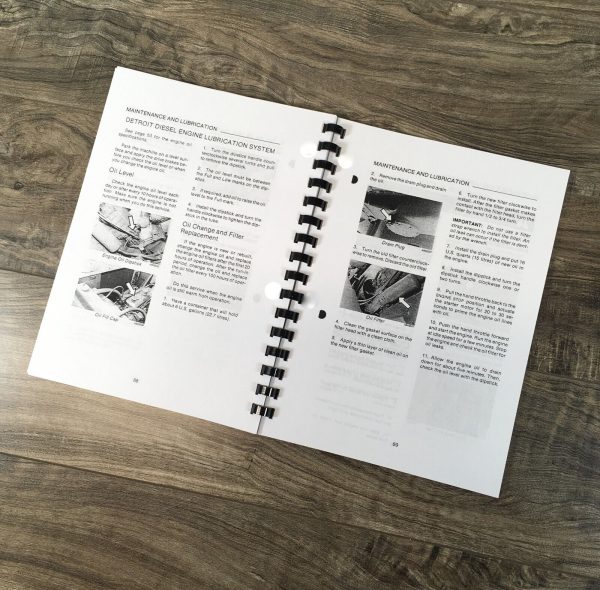 Case 1080B Excavator Operators Manual Owners Book Maintenance Adjustments More - Image 3