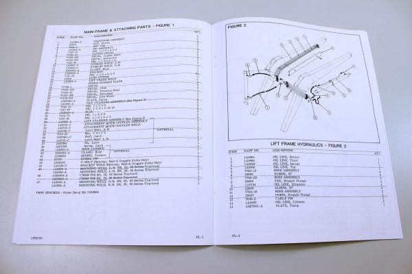 Farmhand 470 270 570 670 370 170 Loader Tractor Operators Manual Parts List - Image 6