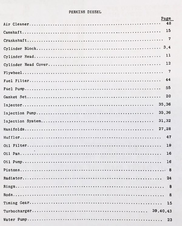 Parts Manual Book For Massey Ferguson Mf 1105 1135 Tractors Catalog Diagrams - Image 2