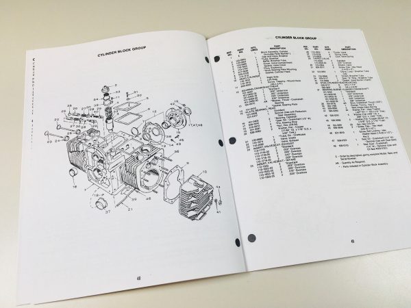 Onan Nhc Nhcv Industrial Engines Service Manual Parts Catalog - Image 7