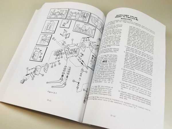 Case 730 830 Draft-O-Matic Tractor Service Parts Manual Repair Shop Book - Image 10