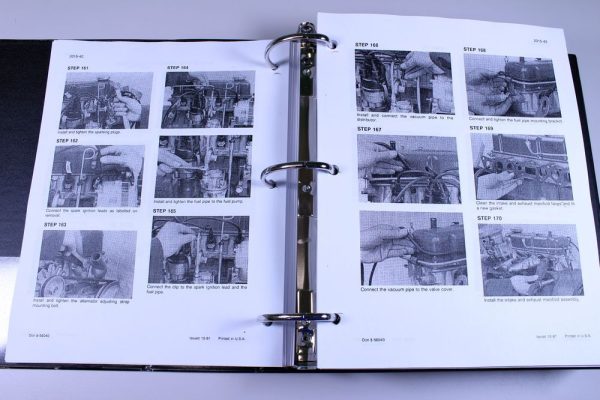 Case 1825 Uni Loader Skidsteer Service Repair Manual Technical Shop Book Rebuild - Image 6