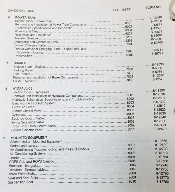 Case 580K Phase Iii 3 Loader Backhoe Service Manual Repair Shop Technical Book - Image 10