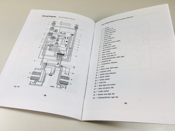 Deutz D6006 Tractor Operators Owner Manual Instruction Book Maintenance - Image 7