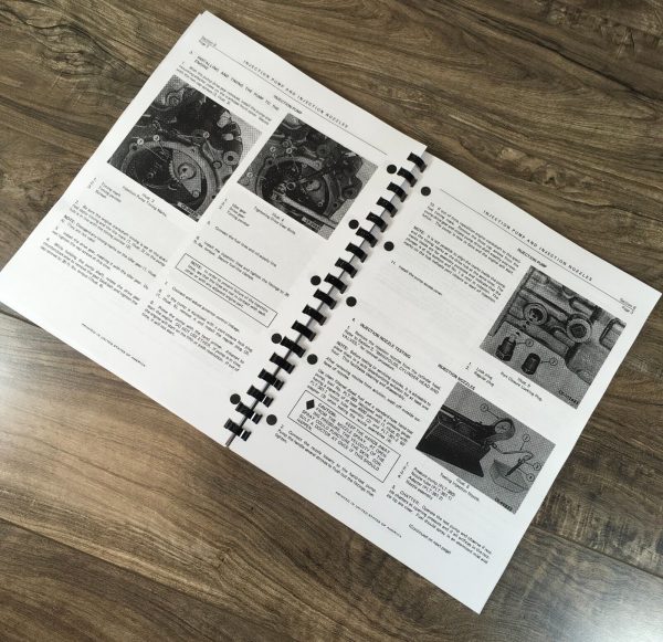 International DT466 Diesel Engine Service Manual for F2050A 2050A Fleeter - Image 7
