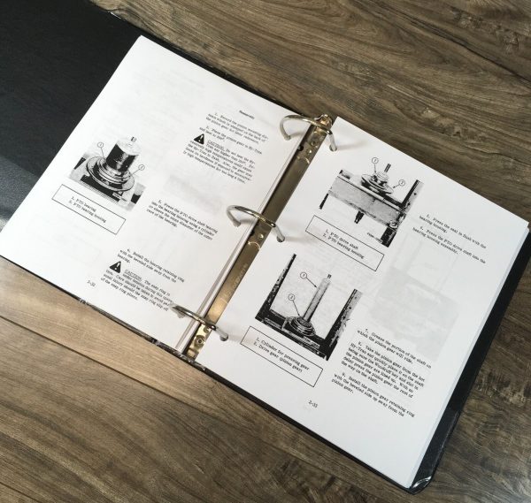 International 1480 Combine Service Parts Operators Manual Set Repair Shop DT466B - Image 4
