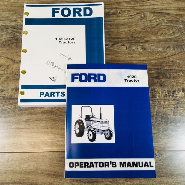 Ford 1920 Tractor Parts Operators Manual Owners Set Catalog Assembly Book Owners