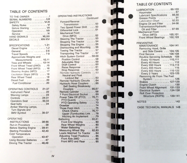 Case IH 385 Tractor Parts Catalog Operators Manual Owners Set Catalog 5001-After - Image 6