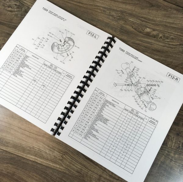 Kubota B6200 B7200 Tractor Parts Manual Catalog Book Assembly Schematics - Image 9