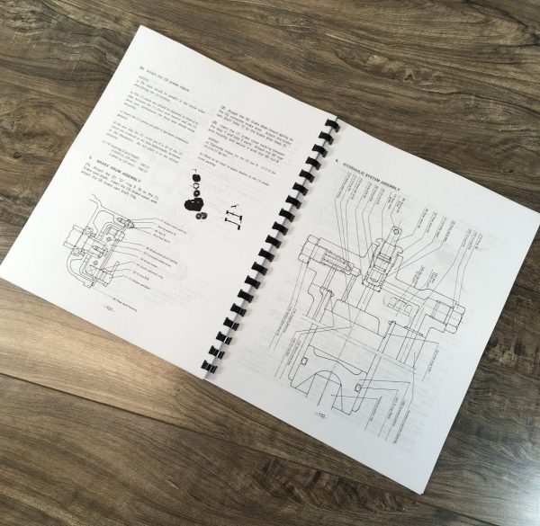 Yanmar YM135 YM1335D YM155 YM155D Tractor Service Manual Repair Shop Technical - Image 6