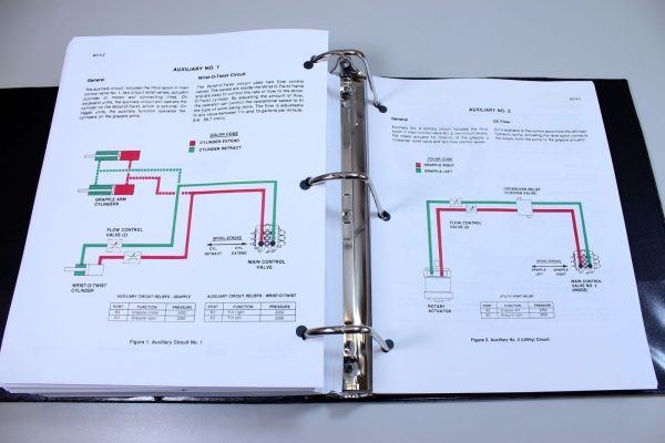 Case 40 Cruz Air Series E 40E Excavator Crawler Service Repair Manual Shop Book - Image 11