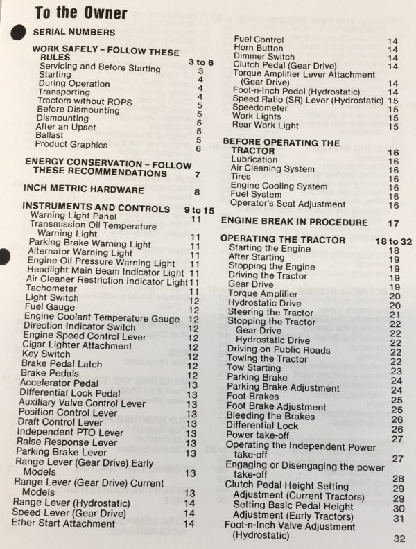 Farmall International 784 Tractor Parts Operators Manual Set Catalog Book Owner - Image 2