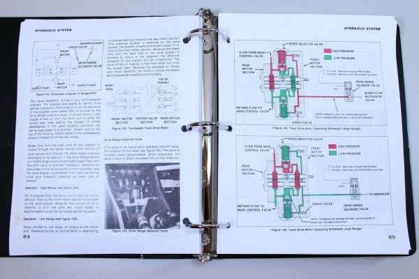 Case Drott 40D Crawler Excavator Service Repair Manual Parts Catalog Shop Set - Image 8