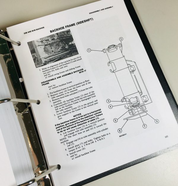 Cat Caterpillar D3B 24Y 27Y 28Y Crawler Tractor Dozer Service Repair Shop Manual - Image 9