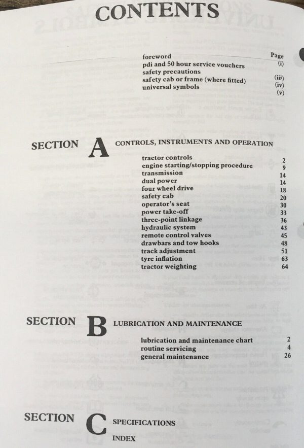 Ford 8530 8630 8730 8830 Tractor Service Parts Operators Manual Owners Shop Set - Image 5