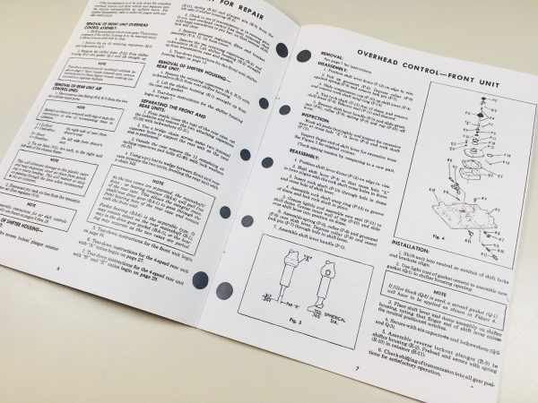 Dana Corp Rp8500 16 Speed Air Shift Spicer Transmission Service Manual - Image 3