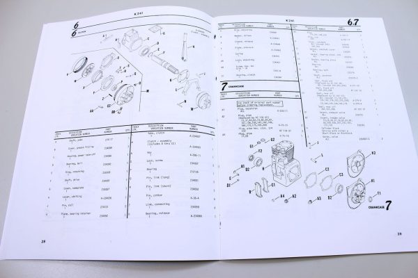 Kohler K241 10Hp Engine Generator Parts Catalog Manual #Tp-404-C - Image 5