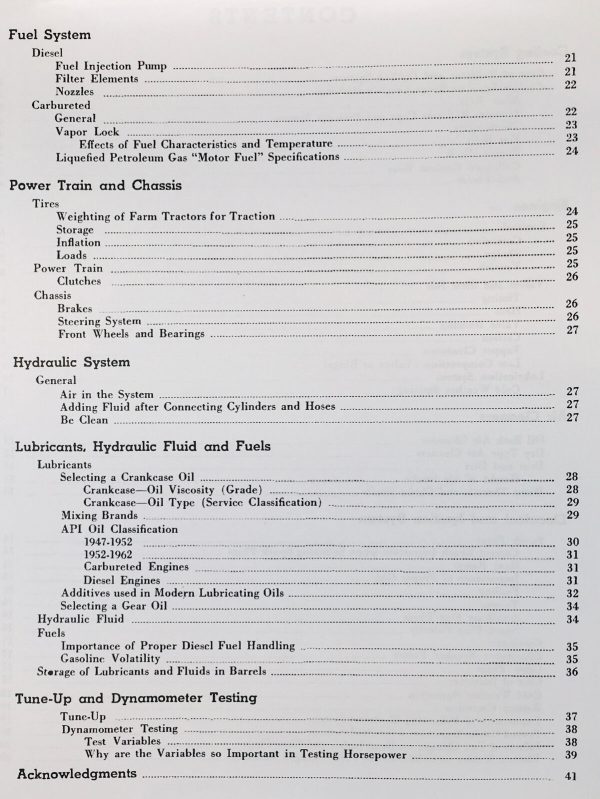 International Farmall Tractor Maintenance Tune Up Owners Operators Manual Book - Image 3