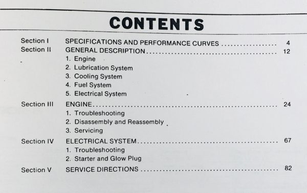 Kubota L3250Dt L3250F Tractor V1902 Engine Service Shop Manual Repair - Image 2