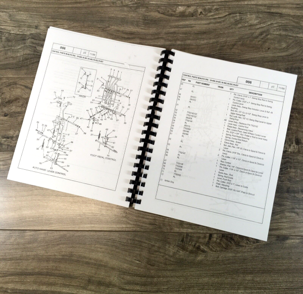 Ford 19-715 19-716 19-717 19-718 19-719 Backhoe Parts Manual Assembly Catalog - Image 6